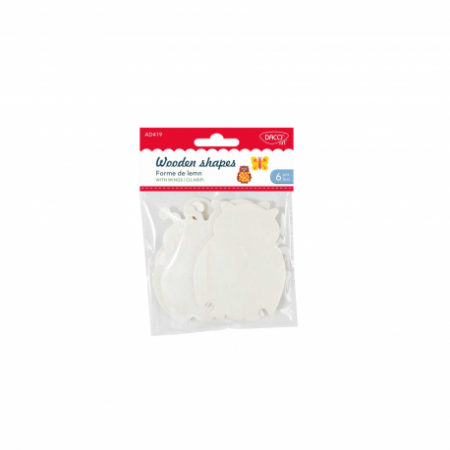 Accesorii craft - Accesorii Craft - Ad419 Forme De Lemn Daco