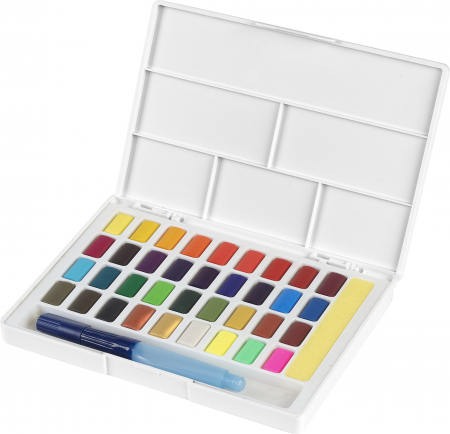 Acuarele 36 Culori Creative Studio Faber-Castell [1]