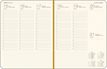 Agenda saptamanala PRESTIGE Albastru [1]