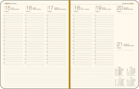 Agenda saptamanala PRESTIGE Negru [1]