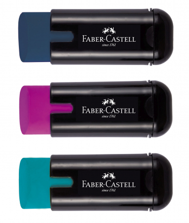Ascutitori & Radiere - Ascutitoare Plastic Simpla Cu Radiera 1877 Trend 2019 Faber-Cast