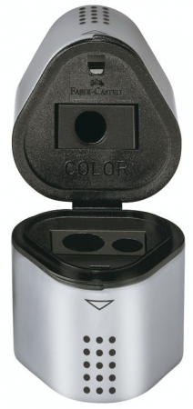 Ascutitori & Radiere - Ascutitoare Tripla Grip 2001 Gri Faber-Castell.