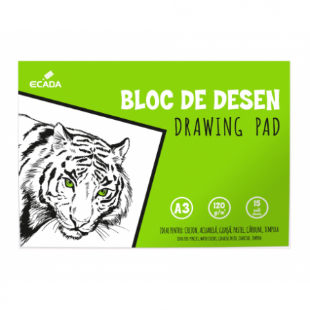 Caiete & Bloc Desen - Bloc Desen A3 Ecada