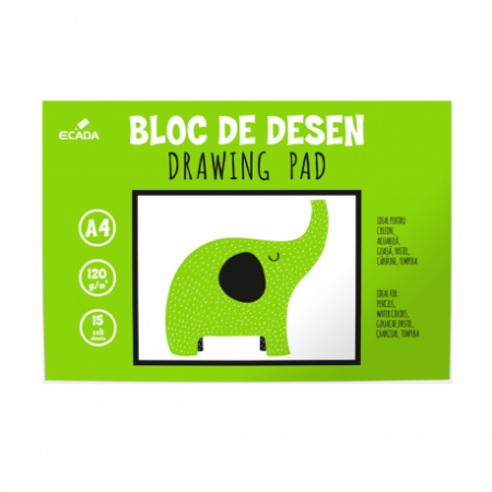Caiete & Bloc Desen - Bloc Desen A4 Ecada