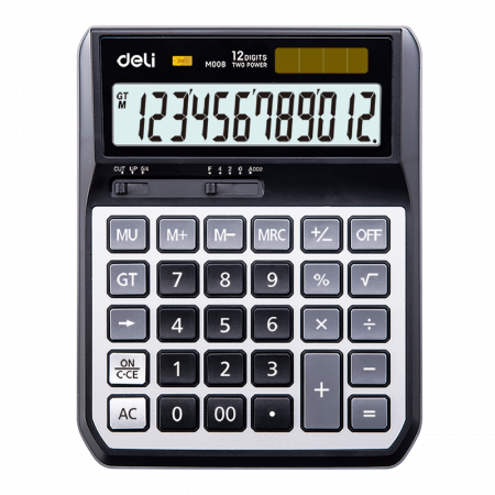 Calculatoare de birou - Calculator Birou 12Dig M00820 Deli