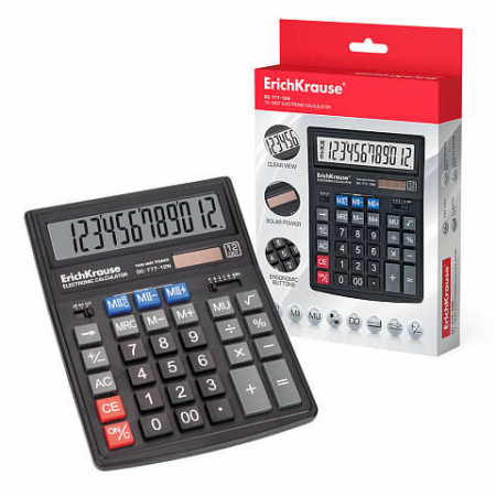 Calculatoare de birou - Calculator birou Erich Krause DC-777-12 12DIG