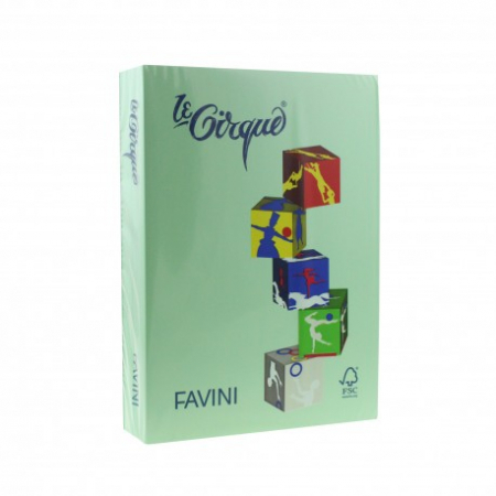 Carton copiator - Carton Color 160G/Mp A4 107 Verde Deschis Favini 