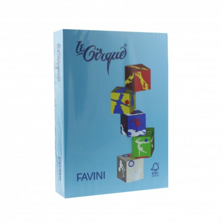 Carton copiator - Carton Color 160G/Mp A4 204 Albastru Inchis Favini 