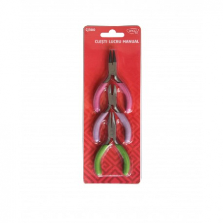 Accesorii craft - Clesti Lucru Manual Set 3 Daco