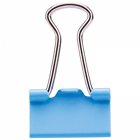 Clips Hartie 19Mm Color 40 Buc/Cut. Plastic Deli [1]