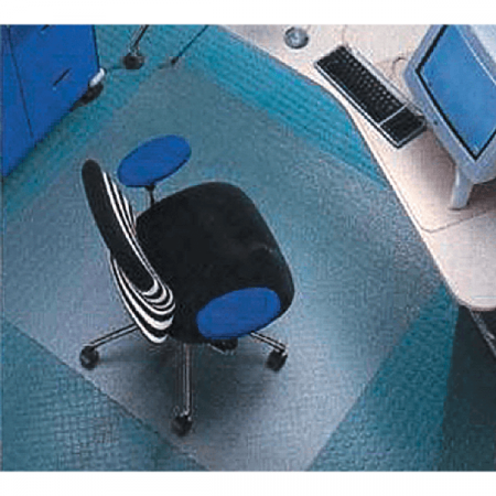 Accesorii pentru birou - Covor protectie mocheta, policarbonat, 92x122 cm