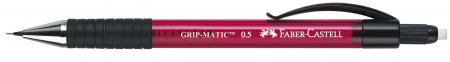 Creioane mecanice - Creion Mecanic 0.5Mm Rosu Grip-Matic 1375 Faber-Castell