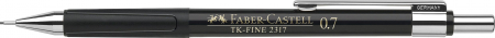 Creioane mecanice - Creion Mecanic 0.7Mm Tk-Fine 2317 Negru Faber-Castell