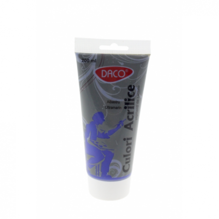 Culori acrilice - Culori Acril 200Ml Daco Albastru Ultramarin Cu3200Aul