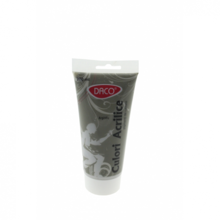 Culori acrilice - Culori Acril 200Ml Daco Argintiu Cu3200Ag