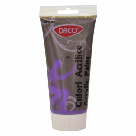 Culori acrilice - Culori Acril 200Ml Daco Lila Cu3200L