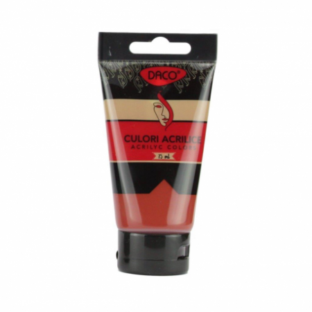 Culori acrilice - Culori Acril 75Ml Daco Rosu Ocru Cu375Ro