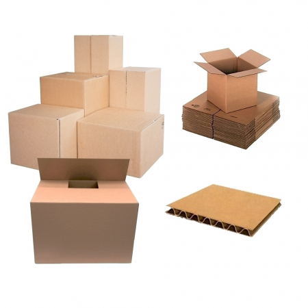 Cutii - Cutii Pliate Din Carton, 800 X 400 X 400 Mm, 10 Bucati/Set