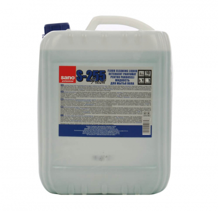 Detergenti pardoseli - Detergent profesional Sano Floor S-255 pentru pardoseli, 10l