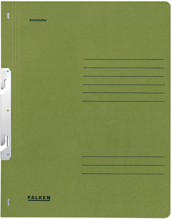 Dosare din carton - Dosar Carton Incopciat 1/1 Verde Falken/Exacompta