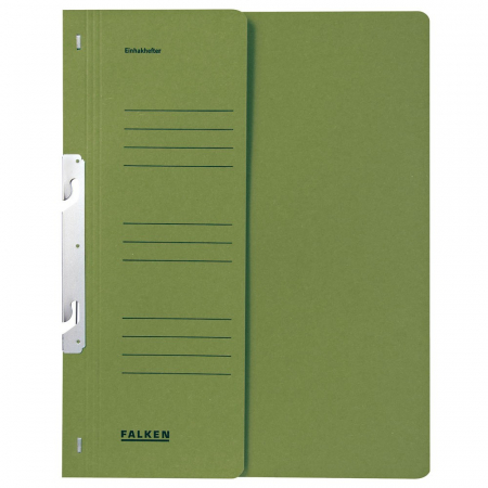 Dosare din carton - Dosar Carton Incopciat 1/2 Verde Falken/Exacompta