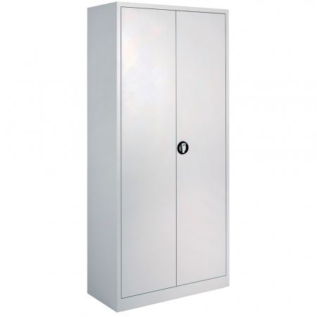 Dulapuri metalice - Dulap Metalic Ceha, Gri, 92X42X195 Cm, 2 Usi Batante Si 4 Polite