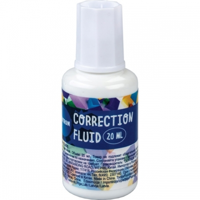 Corectoare - Fluid corector (pe baza de alcool) 20ml - cu pensula