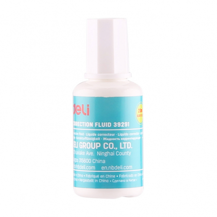 Accesorii pentru birou - Fluid Corector (Solvent) 20Ml Deli