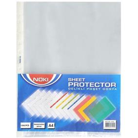 Folii - Folie protectie Noki, A4, cristal, 75 microni, 100 buc/set