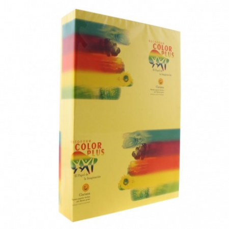 Produse din hartie - Hartie Colorata 80G/Mp  A4  Galbena