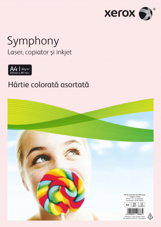 Hartie copiator colorata - Hartie Copiator A4 As Mixt+Negru+Maro 80G 5*12 Cul 60/Top Xerox