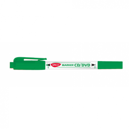 Markere - Marker Cd/Dvd Doua Capete Daco Verde Mk301