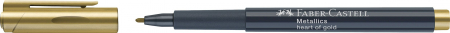 Markere permanente - Marker Metallics Auriu Faber-Castell