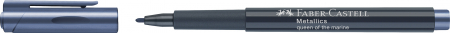 Markere permanente - Marker Metallics Bleumarin Faber-Castell