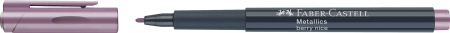 Markere permanente - Marker Metallics Roz Berry Faber-Castell