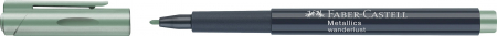 Markere permanente - Marker Metallics Verde Faber-Castell
