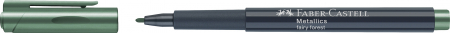 Markere permanente - Marker Metallics Verde Padure Faber-Castell