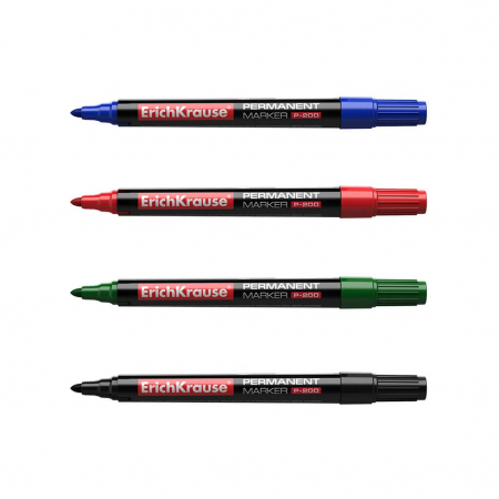 Textmarkere - Marker Permanent ErichKrause P200, 0.8-2.2mm