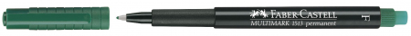 Markere permanente - Marker Permanent Verde F Multimark Faber-Castell