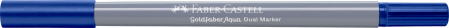 Marker Solubil 2 Capete Goldfaber Albastru Heliu Roscat 151 Faber-Castell [1]