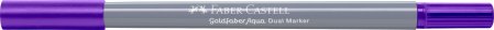 Marker Solubil 2 Capete Goldfaber Mov 249 Faber-Castell [1]