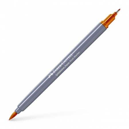 Arta si grafica - Marker Solubil 2 Capete Goldfaber Ocru Deschis 183 Faber-Castell