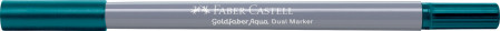 Marker Solubil 2 Capete Goldfaber Verde Cobalt Intens 158 Faber-Castell [1]