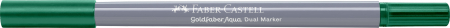 Marker Solubil 2 Capete Goldfaber Verde Phtalo Inchis 264 Faber-Castell [1]