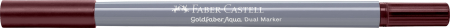 Marker Solubil 2 Capete Goldfaber Violet Caput Mortum 263 Faber-Castell [1]