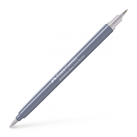 Arta si grafica - Marker Solubil 2 Capete Goldfaber Violet Titan Deschis 277 Faber-Castell