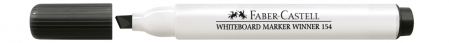 Markere pentru tabla - Marker Whiteboard Varf Tesit Negru Winner 152 Faber-Castell