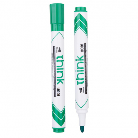 Instrumente de scris - Marker Whiteboard Verde 2Mm Deli