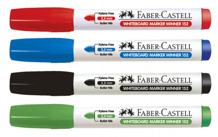 Markere pentru tabla - Marker Whiteboard Verde Winner 152 Faber-Castell