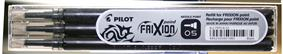Mine roller - Mina Roller 0.5Mm Neagra 3/Set Frixion Pilot